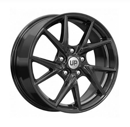R17 5x114,3 7J ET45 D67,1 Wheels UP Up105 New Black R17 5x114,3 7J ET45 D67,1 Wheels UP Up105 New Black