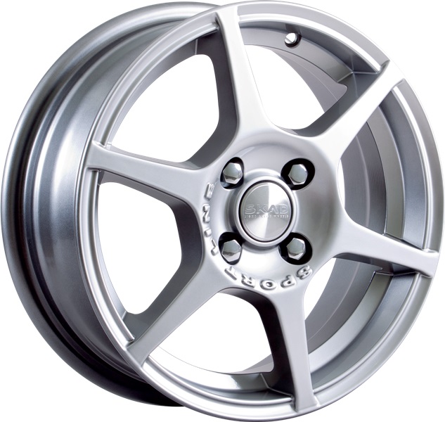 R14 4x100 5,5J ET38 D67,1 Скад Ягуар silver R14 4x100 5,5J ET38 D67,1 Скад Ягуар silver