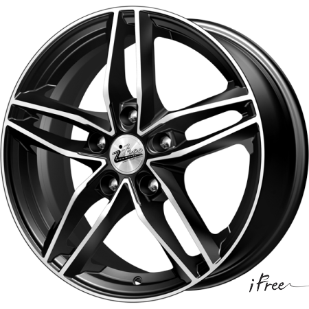 R16 5x112 6,5J ET33 D57,1 iFree Moskva Блэк-Джек R16 5x112 6,5J ET33 D57,1 iFree Moskva Блэк-Джек