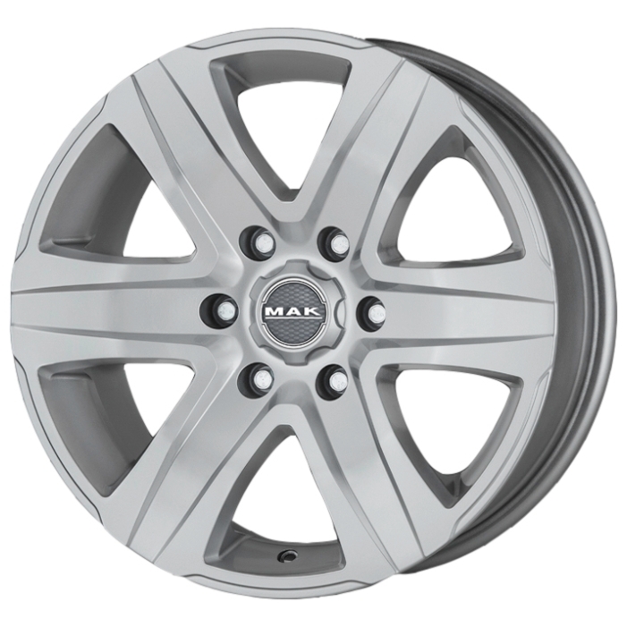 R18 6x139,7 8J ET35 D67,1 MAK Stone 6 Silver R18 6x139,7 8J ET35 D67,1 MAK Stone 6 Silver