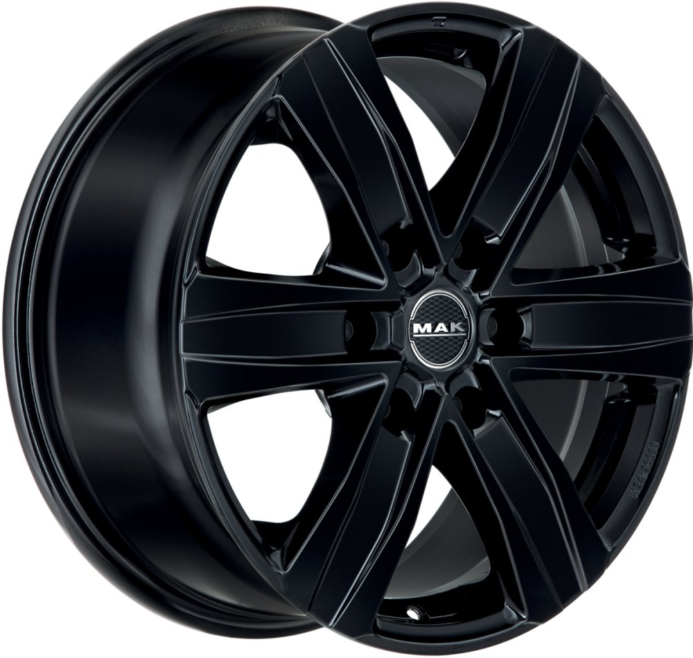 R18 6x139,7 8J ET35 D112 MAK Stone 6 Gloss Black R18 6x139,7 8J ET35 D112 MAK Stone 6 Gloss Black