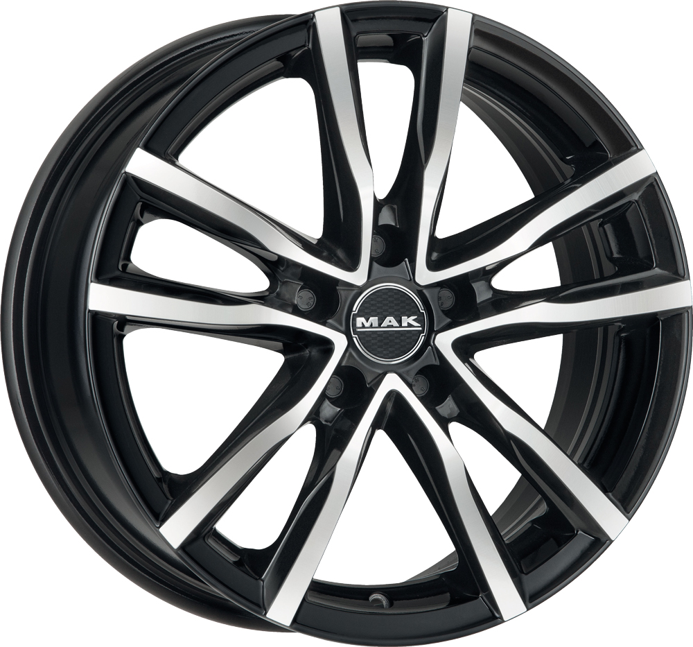 R18 5x114,3 7J ET40 D76 MAK Milano Black Mirror R18 5x114,3 7J ET40 D76 MAK Milano Black Mirror
