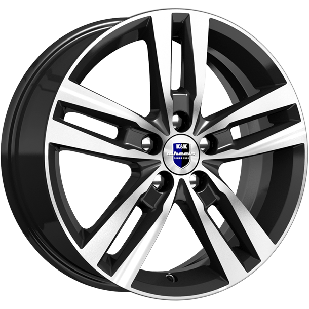 R16 5x112 6,5J ET50 D57,1 К&К Rassvet (КС868) Алмаз чёрный R16 5x112 6,5J ET50 D57,1 К&К Rassvet (КС868) Алмаз чёрный