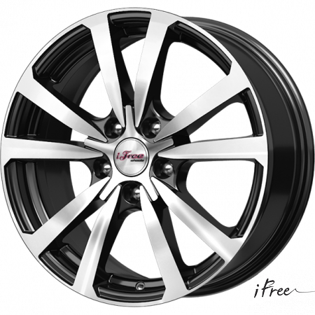 R17 5x108 7J ET45 D67,1 iFree Бэнкс (КС645-08) Блэк Джек R17 5x108 7J ET45 D67,1 iFree Бэнкс (КС645-08) Блэк Джек