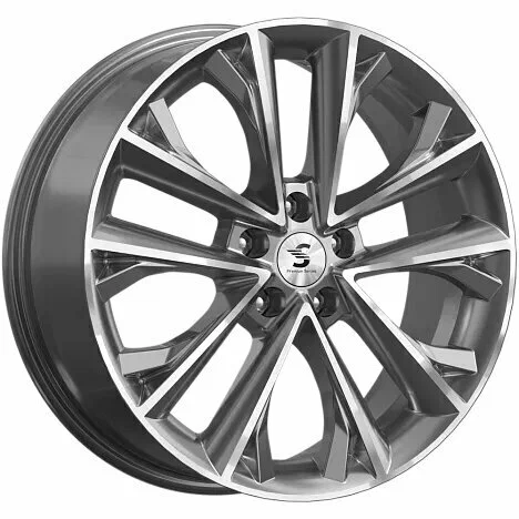 R18 5x108 7J ET33 D60,1 Скад Premium Series КР012 diamond gloss graphite R18 5x108 7J ET33 D60,1 Скад Premium Series КР012 diamond gloss graphite