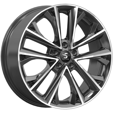 R18 5x108 7J ET36 D65,1 Скад Premium Series КР012 (EXEED TXL) Diamond Black Gris R18 5x108 7J ET36 D65,1 Скад Premium Series КР012 (EXEED TXL) Diamond Black Gris