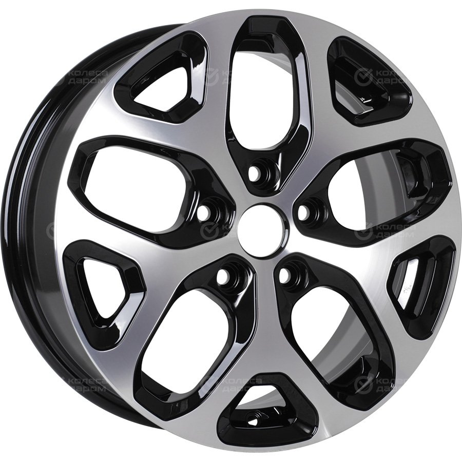 R16 5x114,3 6,5J ET47 D66,1 K&K КС869 (ZV 16_Megane) Алмаз чёрный R16 5x114,3 6,5J ET47 D66,1 K&K КС869 (ZV 16_Megane) Алмаз чёрный
