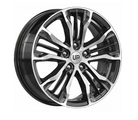 R17 5x114,3 7J ET37 D66,6 Wheels UP Up106 New Diamond R17 5x114,3 7J ET37 D66,6 Wheels UP Up106 New Diamond