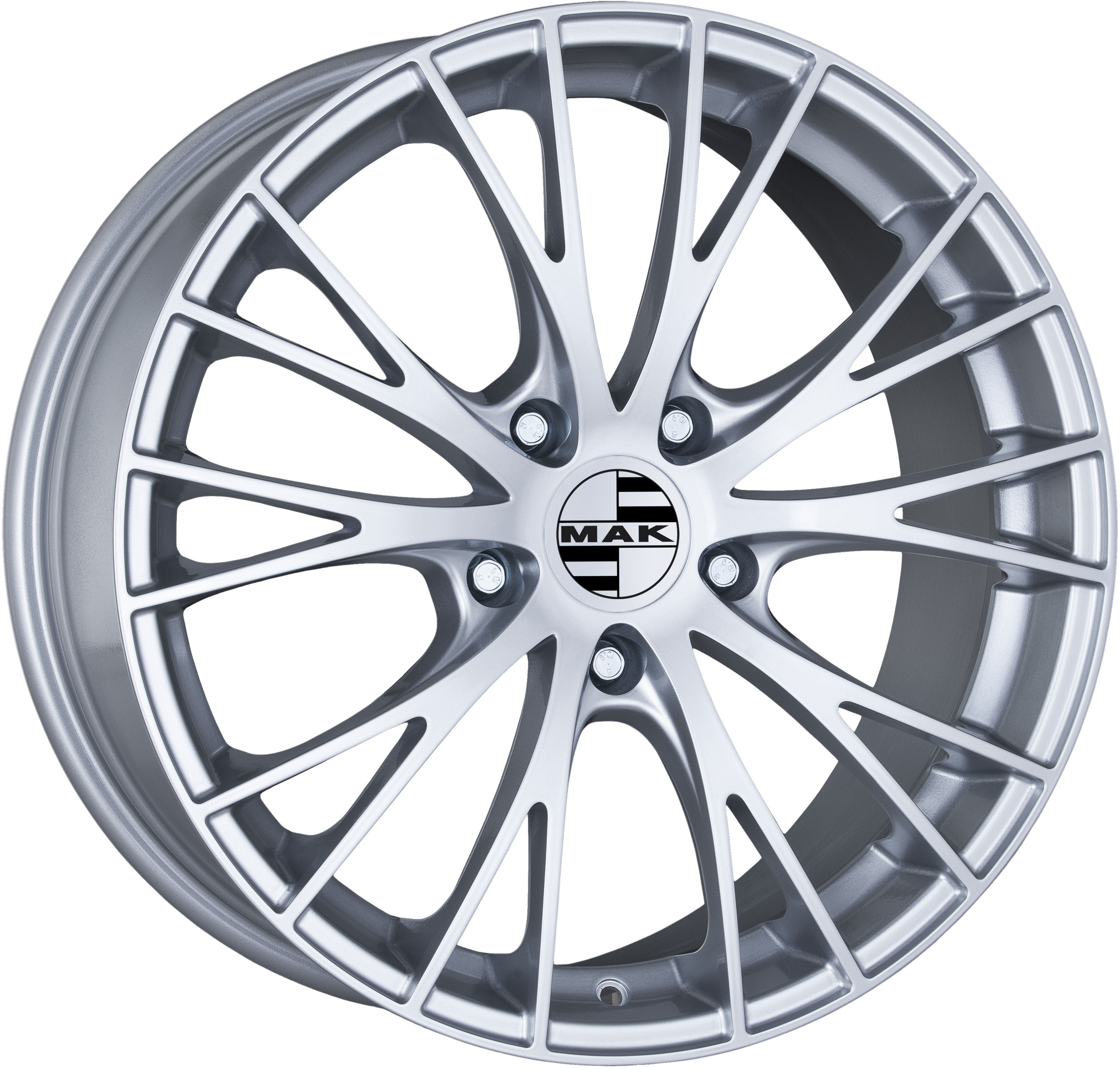 R20 5x112 9J ET26 D66,6 MAK Rennen Silver R20 5x112 9J ET26 D66,6 MAK Rennen Silver