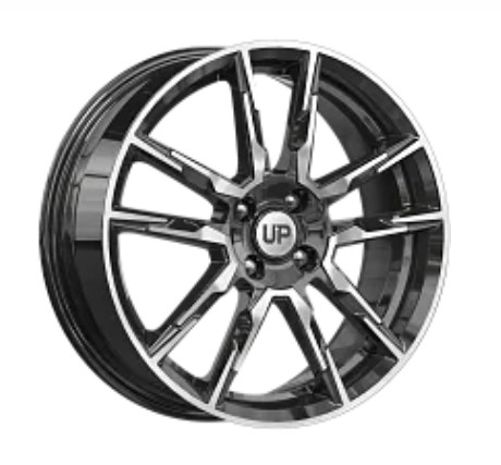 R17 5x100 6,5J ET40 D57,1 Wheels UP Up107 New Diamond R17 5x100 6,5J ET40 D57,1 Wheels UP Up107 New Diamond