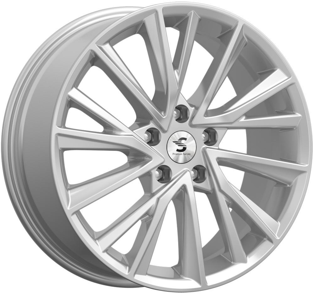 R18 5x108 7,5J ET47 D60,1 Скад Premium Series КР010 (Tiggo 8 Pro) Elite Silver R18 5x108 7,5J ET47 D60,1 Скад Premium Series КР010 (Tiggo 8 Pro) Elite Silver