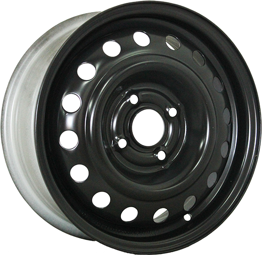 R14 4x100 5,5J ET49 D56,6 Trebl 53A49A Black R14 4x100 5,5J ET49 D56,6 Trebl 53A49A Black