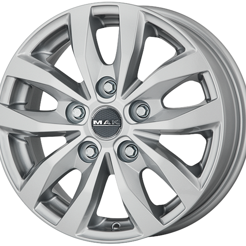R16 5x160 6,5J ET60 D65,1 MAK Load 5 3 Silver R16 5x160 6,5J ET60 D65,1 MAK Load 5 3 Silver