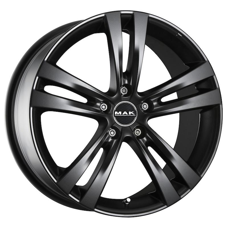 R17 5x108 8J ET35 D72 MAK Zenith Matt Black R17 5x108 8J ET35 D72 MAK Zenith Matt Black