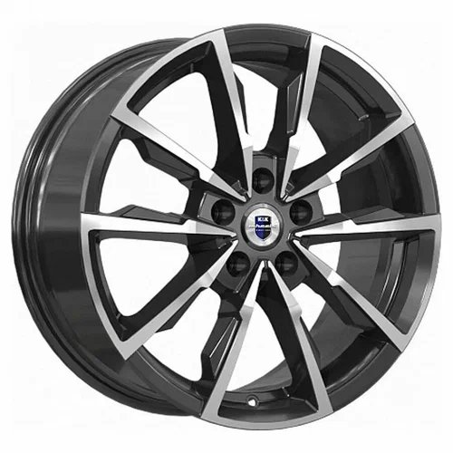 R17 5x108 7,5J ET45 67,1 K&K Меренге (КС902) алмаз черный R17 5x108 7,5J ET45 67,1 K&K Меренге (КС902) алмаз черный
