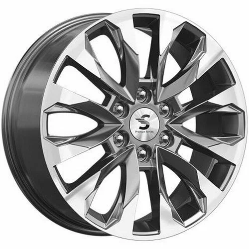 R20 6x139,7 8J ET38 D67,1 Скад Premium Series КР007 Diamond Gloss Graphite R20 6x139,7 8J ET38 D67,1 Скад Premium Series КР007 Diamond Gloss Graphite