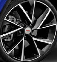 R17 5x112 7J ET45 D57,1 LegeArtis Concept-SK525 BKF R17 5x112 7J ET45 D57,1 LegeArtis Concept-SK525 BKF