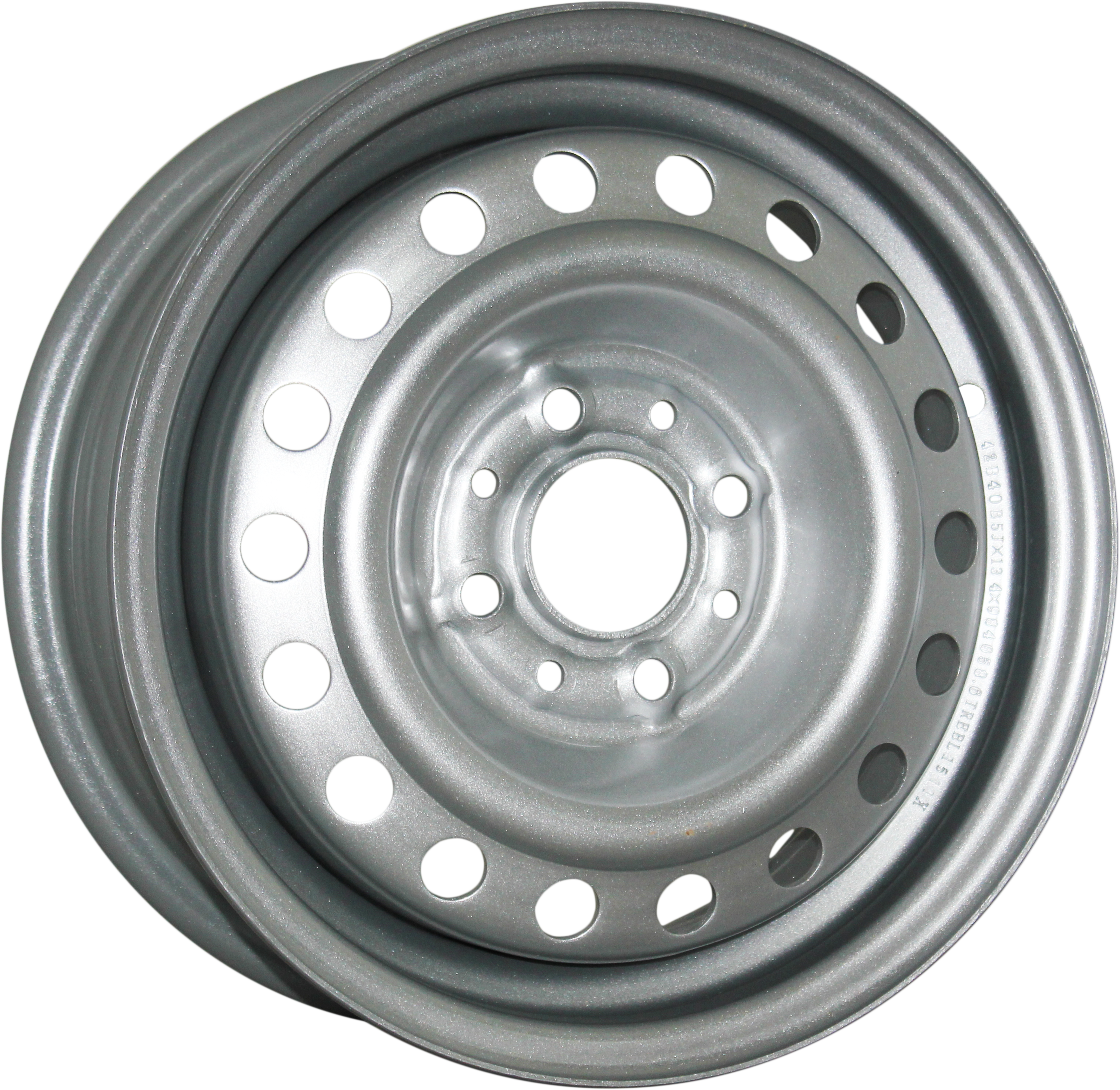 R14 4x108 5,5J ET34 D65,1 Trebl 5990 Silver R14 4x108 5,5J ET34 D65,1 Trebl 5990 Silver