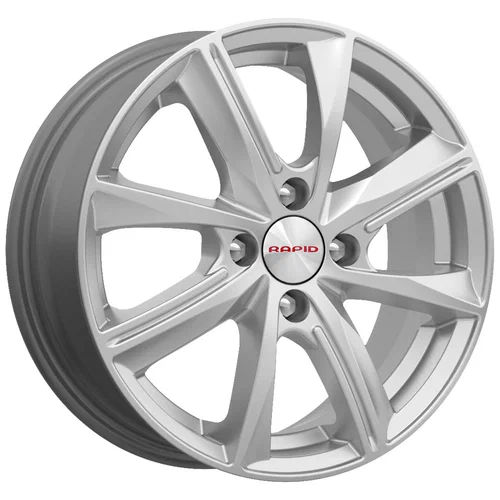 R15 4x100 6J ET50 60,1 Rapid Арнар Сильвер R15 4x100 6J ET50 60,1 Rapid Арнар Сильвер