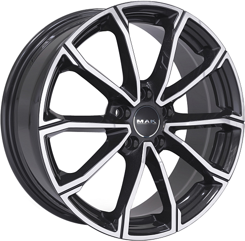 R18 5x114,3 7,5J ET51 D67,1 MAK DaVinci Black Mirror R18 5x114,3 7,5J ET51 D67,1 MAK DaVinci Black Mirror