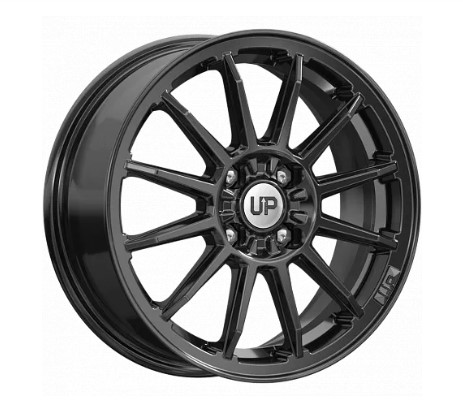 R15 4x100 6J ET40 D60,1 Wheels UP Up102 New Black R15 4x100 6J ET40 D60,1 Wheels UP Up102 New Black