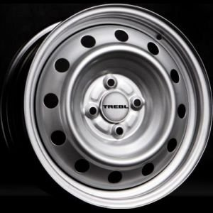 R13 4x100 5J ET35 D57,1 Trebl 52A35D Silver R13 4x100 5J ET35 D57,1 Trebl 52A35D Silver