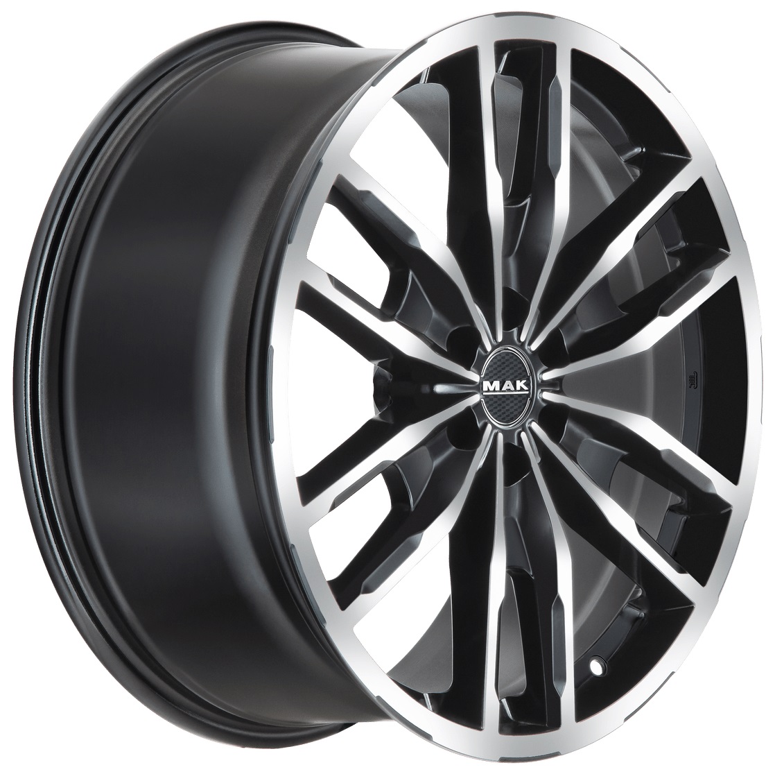 R17 6x139,7 7,5J ET38 D67,1 MAK Peak Black Mirror R17 6x139,7 7,5J ET38 D67,1 MAK Peak Black Mirror