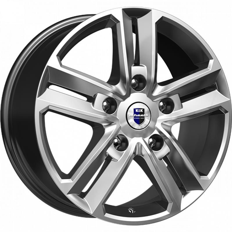 R18 5x114,3 8J ET45 D67,1 K&K Backfire (КС763) Дарк платинум R18 5x114,3 8J ET45 D67,1 K&K Backfire (КС763) Дарк платинум