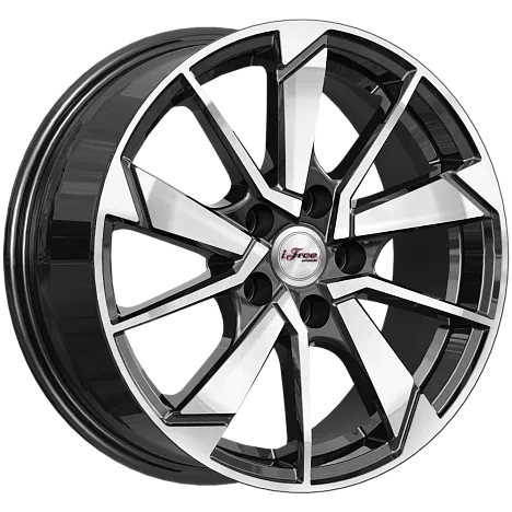 R18 5x114,3 7J ET46 D67,1 iFree КС883 Алмаз черный-SK R18 5x114,3 7J ET46 D67,1 iFree КС883 Алмаз черный-SK