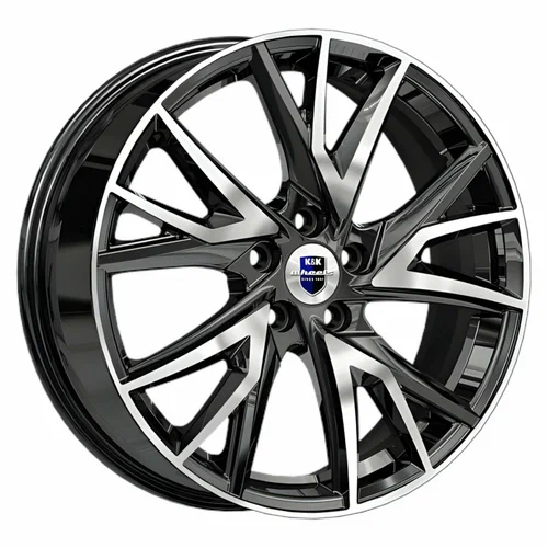 R18 5x108 6,5J ET50 D63,35 K&K Кайлас (КС1054) алмаз чёрный R18 5x108 6,5J ET50 D63,35 K&K Кайлас (КС1054) алмаз чёрный