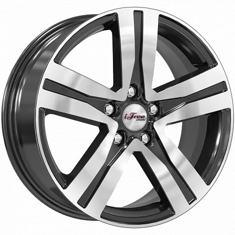 R17 5x112 7J ET45 D57,1 iFree Rebel Блэк Джек R17 5x112 7J ET45 D57,1 iFree Rebel Блэк Джек