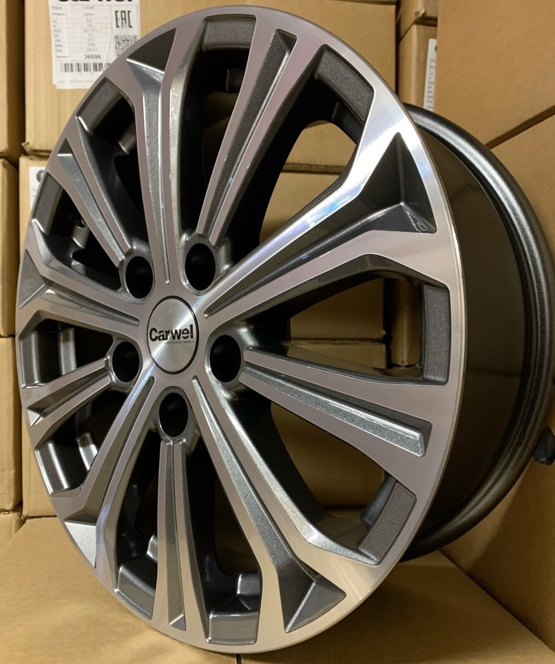 R16 5x114,3 6,5J ET45 D64,1 Carwel Кудро 1610 (Civic) AGR R16 5x114,3 6,5J ET45 D64,1 Carwel Кудро 1610 (Civic) AGR