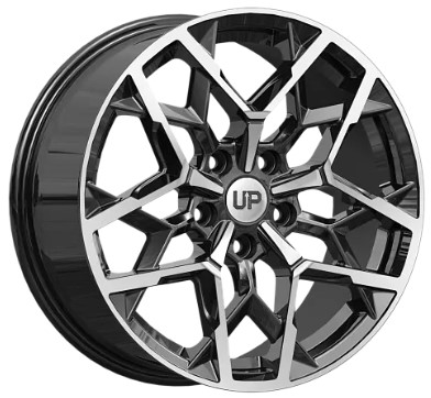 R17 5x114,3 7,5J ET40 D67,1 Wheels UP Up110 New Diamond R17 5x114,3 7,5J ET40 D67,1 Wheels UP Up110 New Diamond