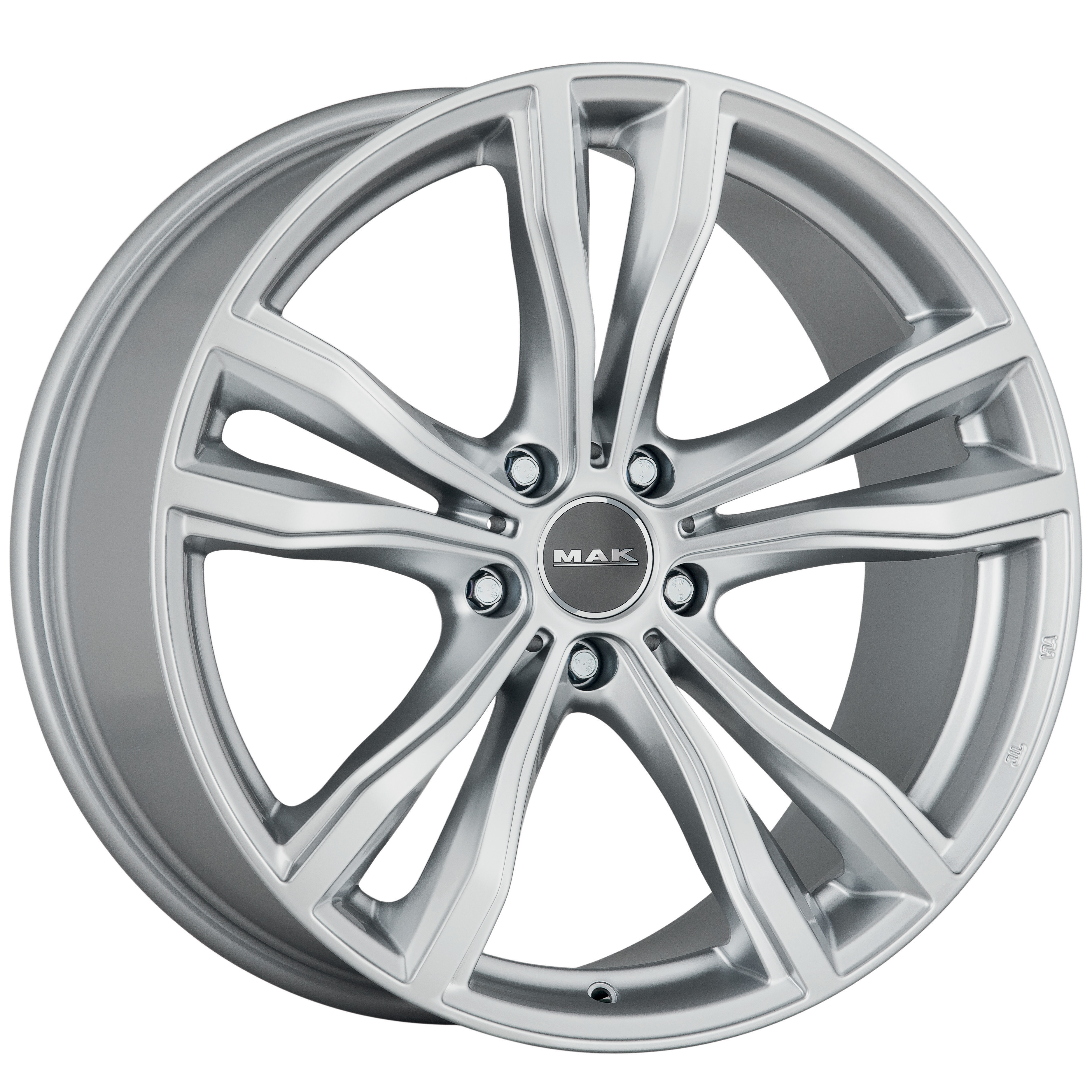 R21 5x112 11,5J ET38 D66,6 MAK X-Mode Silver R21 5x112 11,5J ET38 D66,6 MAK X-Mode Silver