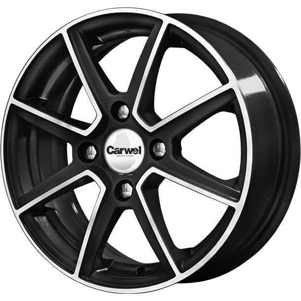 R14 4x100 5,5J ET43 D60,1 Carwel Каппа 101 AB R14 4x100 5,5J ET43 D60,1 Carwel Каппа 101 AB