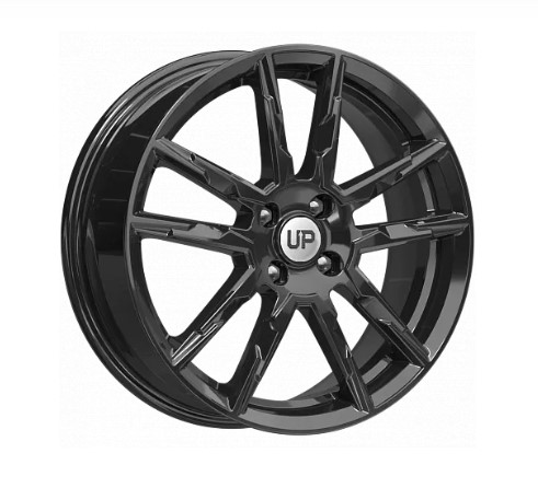 R17 4x100 6,5J ET41 D60,1 Wheels UP Up107 New Black R17 4x100 6,5J ET41 D60,1 Wheels UP Up107 New Black