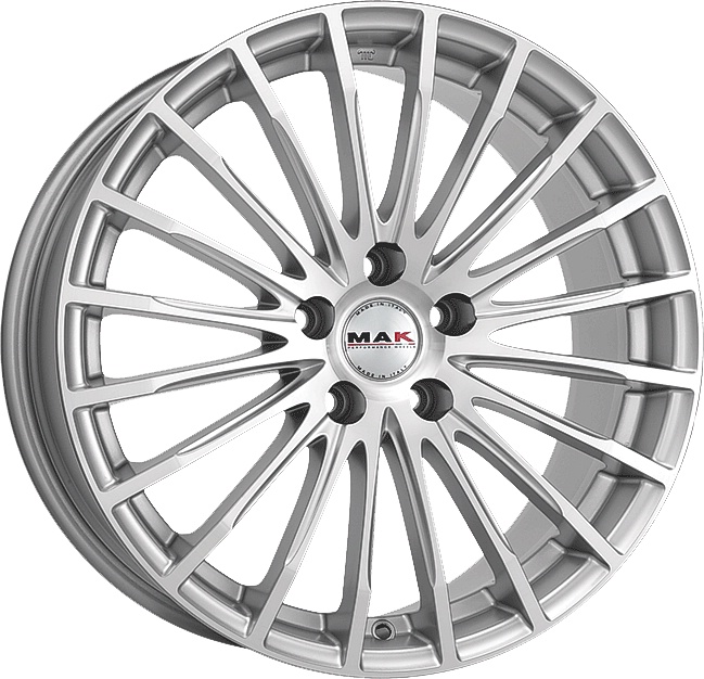 R18 5x114,3 8J ET40 D76 MAK Fatale Silver R18 5x114,3 8J ET40 D76 MAK Fatale Silver