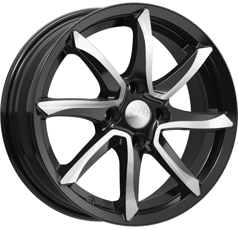 R15 4x100 6J ET45 D67,1 Скад Осака алмаз R15 4x100 6J ET45 D67,1 Скад Осака алмаз