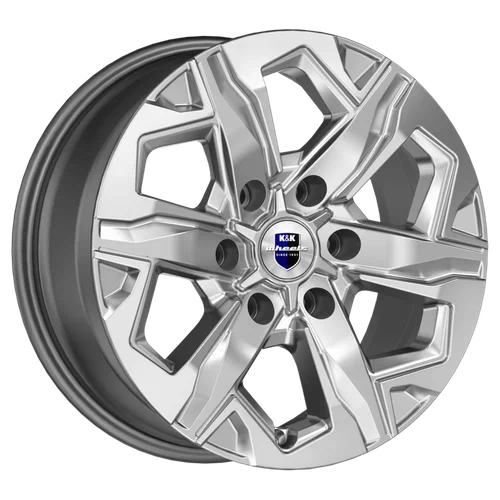 R17 6x139,7 7,5J ET25 D106,1 K&K Тейт (КС1050) Дарк платинум R17 6x139,7 7,5J ET25 D106,1 K&K Тейт (КС1050) Дарк платинум