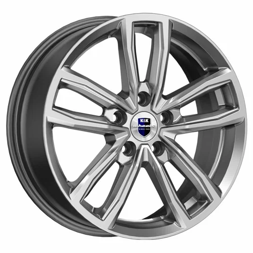 R17 5x114,3 6,5J ET37 D66,6 K&K Каланг (КС1086) Дарк платинум R17 5x114,3 6,5J ET37 D66,6 K&K Каланг (КС1086) Дарк платинум
