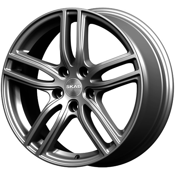 R17 5x112 7J ET40 D57,1 Скад Брайтон Графит R17 5x112 7J ET40 D57,1 Скад Брайтон Графит