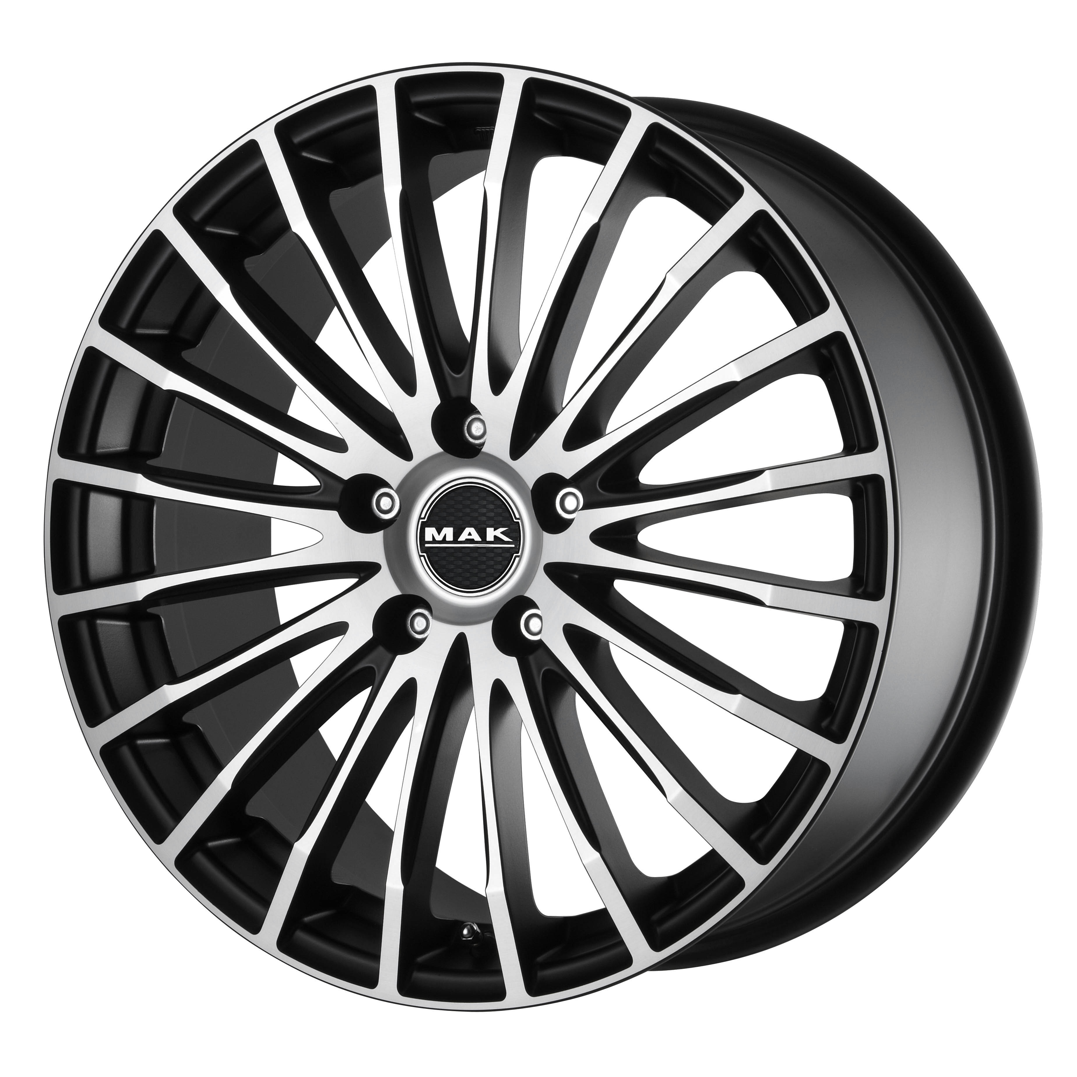 R19 5x108 8,5J ET38 D72 MAK Fatale Ice Black R19 5x108 8,5J ET38 D72 MAK Fatale Ice Black