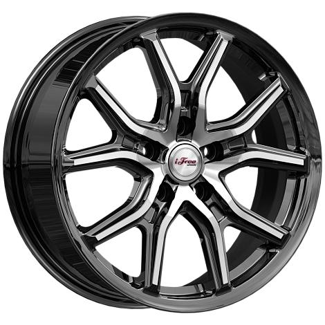 R17 5x114,3 6,5J ET35 D67,1 iFree Страйк Блэк Джек R17 5x114,3 6,5J ET35 D67,1 iFree Страйк Блэк Джек