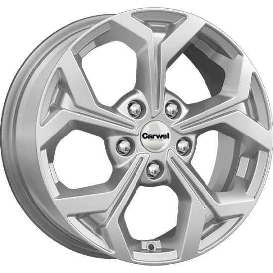 R16 5x114,3 6,5J ET45 D60,1 Carwel Цада 1606 (Corolla) SLT R16 5x114,3 6,5J ET45 D60,1 Carwel Цада 1606 (Corolla) SLT