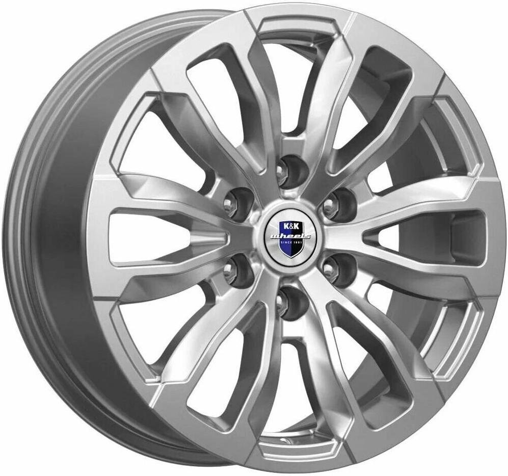R18 6x139,7 7,5J ET25 D106,1 K&K Меконг (КС964) дарк платинум R18 6x139,7 7,5J ET25 D106,1 K&K Меконг (КС964) дарк платинум