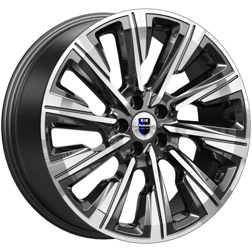 R19 5x108 7,5J ET33 D67,1 K&K Галего (КС1044) алмаз чёрный R19 5x108 7,5J ET33 D67,1 K&K Галего (КС1044) алмаз чёрный