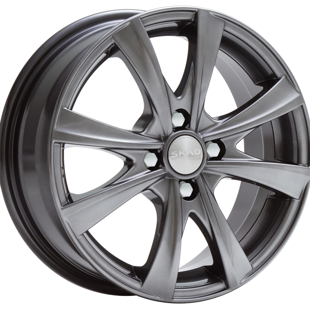 R15 4x100 6J ET46 D54,1 Скад Мальта графит R15 4x100 6J ET46 D54,1 Скад Мальта графит