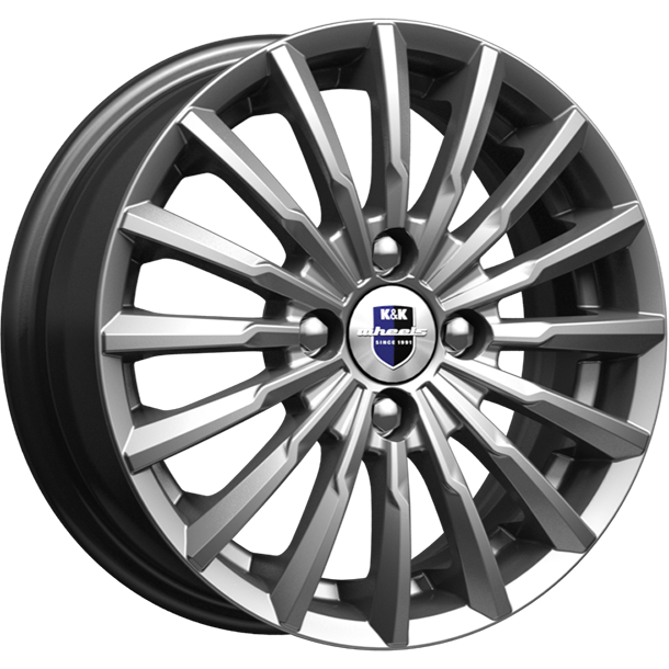 R14 4x100 5,5J ET45 D67,1 К&К Акцент (КС641) Дарк платинум R14 4x100 5,5J ET45 D67,1 К&К Акцент (КС641) Дарк платинум
