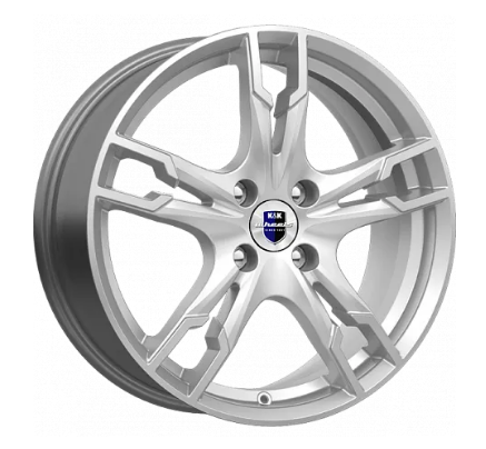 R17 4x100 7J ET41 D60,1 K&K Солар (КС875-03) Сильвер R17 4x100 7J ET41 D60,1 K&K Солар (КС875-03) Сильвер