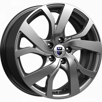 R16 5x100 6,5J ET42 D57,1 K&K Палермо (КС607) алмаз черный R16 5x100 6,5J ET42 D57,1 K&K Палермо (КС607) алмаз черный